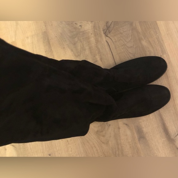 UNISA women's MAYZII over the knee boots (black fabric upper) - Picture 8 of 12